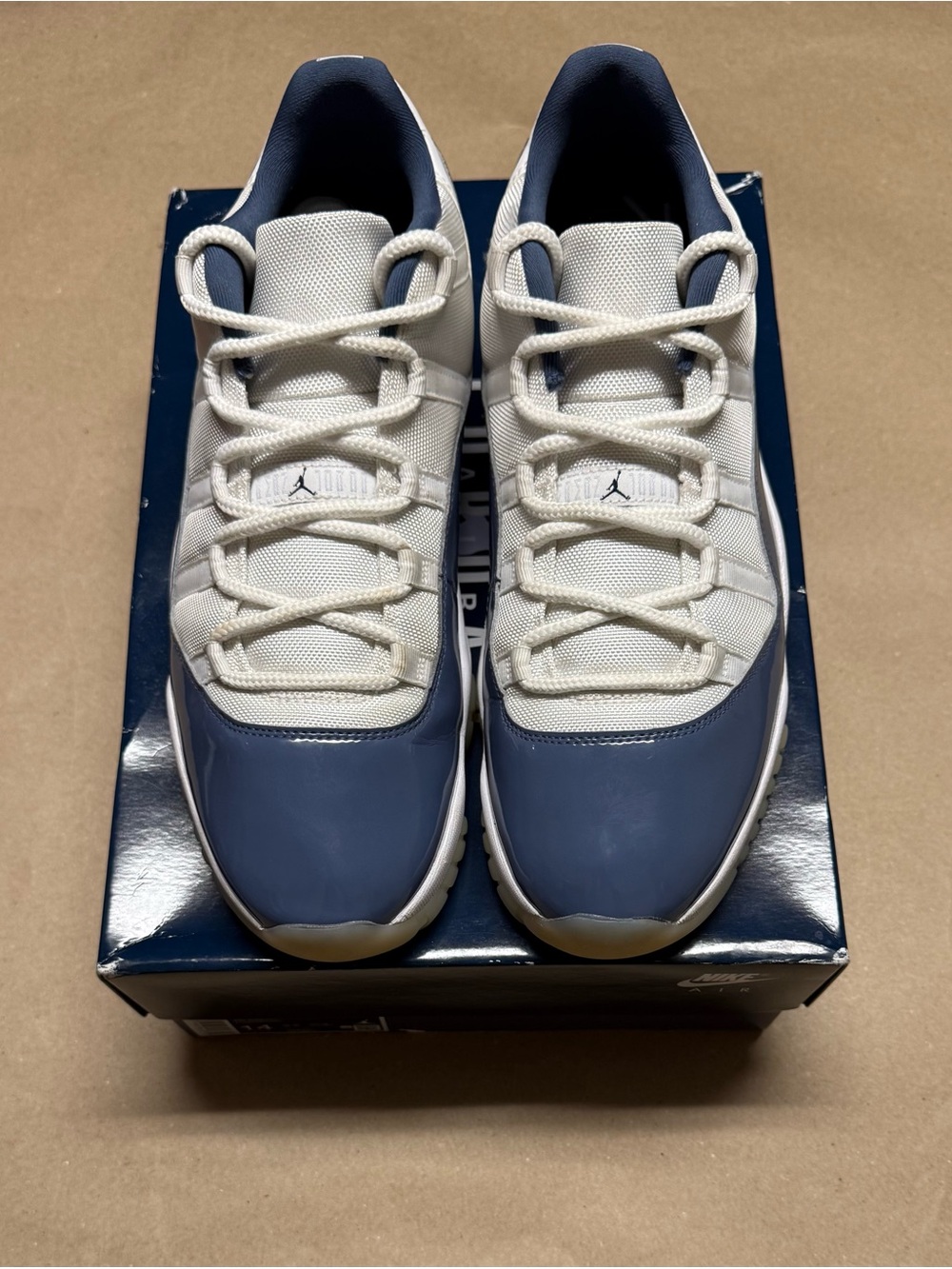 Nike Air Jordan 11 XI Retro Low Diffused Blue Mens size 14 Basketball Shoes Rare - Picture 3 of 6
